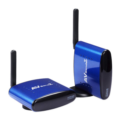 5.8GHz 200M Audio Video Sender Wireless Transmitter Receiver TV AV STB Extender