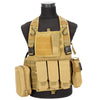 Tactical Vest CS Airsoft Hunting Special Combat Holster Pouch