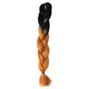 Afro Dyed Big Braid  Chic Gradient Ramp hair extension