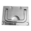 304 Stainless Steel Square Pull Hatch Latch Locking Latch Marine 75*56mm