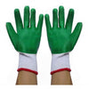 one pair Work Universal Protection Glue Gloves 24cm Green