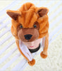 New Cartoon Animal Hat Winter Hat Costume Hat Ear Warm Cap Earmuff  Gift Unisex