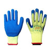 one pair Work Universal Protection Glue Gloves 25cm  Yellow and blue