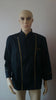 Long Sleeve Classic Kitchen Cook Chef Waiter Waitress Coat Uniform Jacket Black