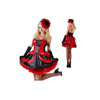 Halloween Luxurious Queen Garment Fashionable Dance Game Stage Cosplay