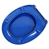 Resin No Slow Descent Toilet Seat    M02 blue