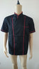 Short Sleeve Kitchen Cooker Working Uniform Chef Waiter Waitress Coat Jacket