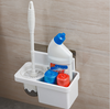 Toilet Brush and Cleaning Items  Storage Rack Shelf Holder  Wall Mount