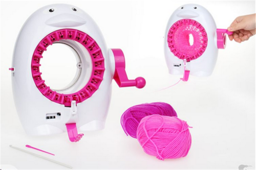 Kids Knitting Machine Toy DIY Craft Educational