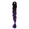 Afro Dyed Big Braid  Chic Gradient Ramp hair extension