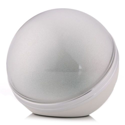 Stereo Mini Bluetooth Speaker with Colorful LED Light M8    white