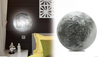 LED Night Light Healing Moon Bedroom Decor Romantic Wall Lamp Remote Control