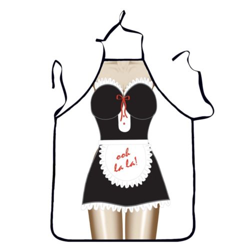 Creative Sexy Digital Printing Fashionable Apron  WQ 062