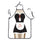 Creative Sexy Digital Printing Fashionable Apron  WQ 062