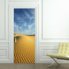 Door Sticker New 3D DIY PVC Waterproof  Door Wall Mural Desert qd027