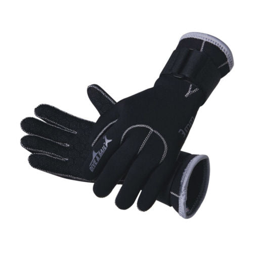 1 Pair 3mm Diving Surfing Gloves Neoprene Skid-Proof Scuba