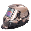 Ironman Welding Helmet for All Weld Processes in Luminous Neon Spider Web Design