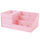 Drawer Type Organizer Comestics Sotrage Box   3127 L pink