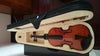 Student Akustische Violine Voll 1/4 Ahorn Fichte mit Etui Schleife Harz Holz