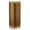 28inch 70cm Extra long fishing line Straight 5 Clips-in  Blonde Hair Extension