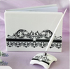 Wedding Guest Book and Pen Ceramic Cover