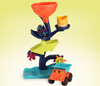 Multi Colour Waterfall Sand Truck Play Set with Owl Cup & Truck - 3 Piece