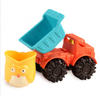 Multi Colour Waterfall Sand Truck Play Set with Owl Cup & Truck - 3 Piece