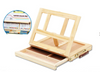 Wooden Table Easel with Drawer Adjustable
