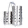 Stainless Steel Chopsticks Rest Holder Barrel Storage Rack