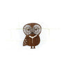 Forest Animal Feeling Cute Owl Wall Clock Vintage Countryside Wood Wall Clock