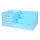 Drawer Type Organizer Comestics Sotrage Box   3014 S blue