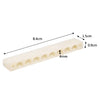 10 pcs 8 Hole Bee Hive Beehive White Nest Door Gate Anti-run Beekeeping