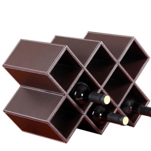 Red Wine Rack Holder Stand Home Europe    coffee flat pattern 8 lattice