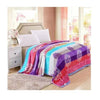 Two-Side Decke Bett Überwurf Koralle Fleece Super Weich Warm Wertvoll 200cm 22