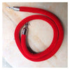Rouge Velours Doux Corde pour Crowd Contrôle Support Barrières Queue 60 " 1.5m