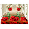 3d Active Impression Lit Housse de Couette Bâche 4pc Set Gamme Coton 012