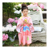 Peignoir Enfant Cartoon Bain Serviette de Plage Long Papillon Princesse