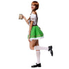 Suspender Skirt Green Costume Woman Beer Festival Costume