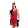 Sexy Uniform Underwear Tassel Dress Halloween   red