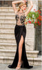 Sexy Lace Chiffon Backless Evening Formal Party Cocktail Long Dress Prom Gown