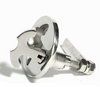 316 Stainless Steel Cercle Encastré Chasse Anneau Poignée Hatch Locker Armoire