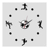 Acrílico Creativo Reloj de Pared Bricolaje Fútbol