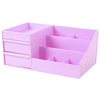 Drawer Type Organizer Comestics Sotrage Box   3127 L purple