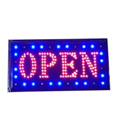 Led Animation Sign Neon Lights LED Animated Open Sign Customers Attractive Sign Shop Sign