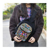 Neu Nationale Style Stickerei Tasche Original Doppelfunktion Schultern Brust