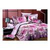 3d Flor Cama Colcha/Edredón Funda Hoja 4 Piezas Juego Algodón Lijado 007