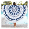 Bohemia Round Tassel Knitted Beach Towel Lantern Towel    5