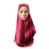 Dignified Muslim Kerchief Scarf Hat Zircon Printing   2
