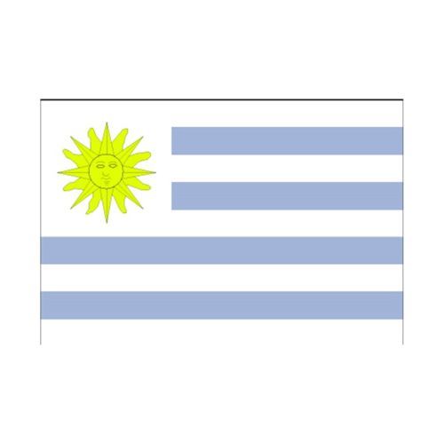 90 * 150 cm flag Various countries in the world Polyester banner flag    Uruguay