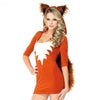 Sorcière Cosplay Renard Femme Refinement Uniforme Halloween